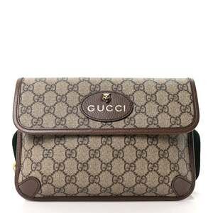 Gucci Gg Supreme Neo Vintage Web Belt #231034G10B